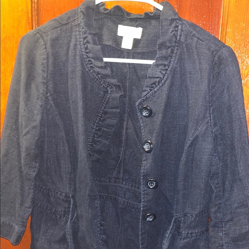 Women's Cropped Tie Jacket